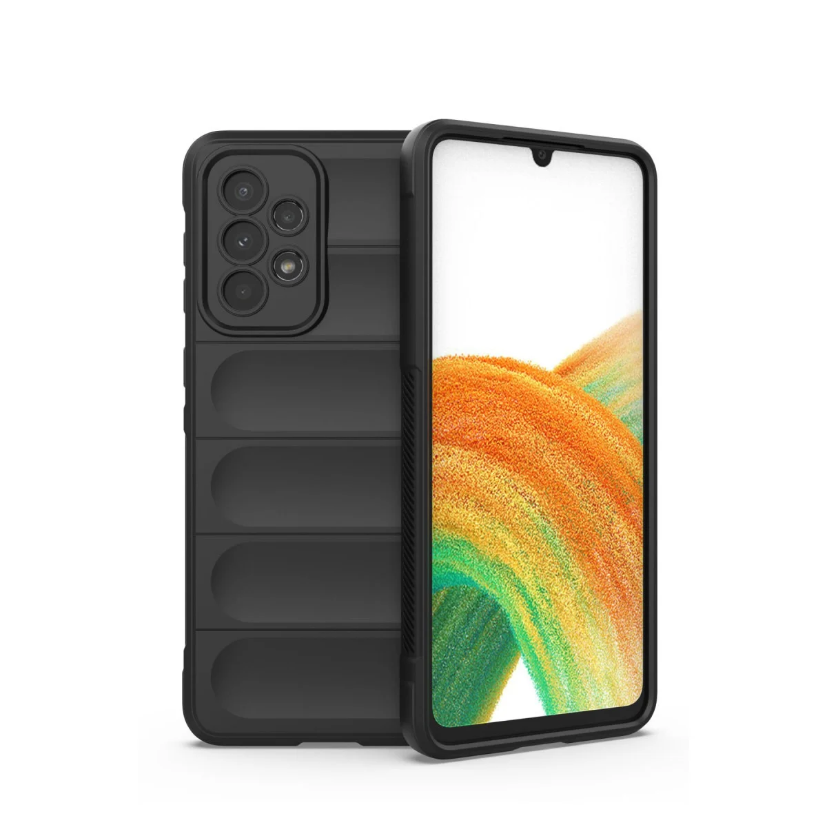 Galaxy A33 5G Kılıf Optimum Silikon - Siyah
