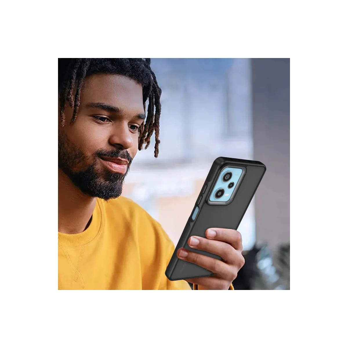 Redmi Note 12 4G Kılıf Elegant Kapak - Siyah