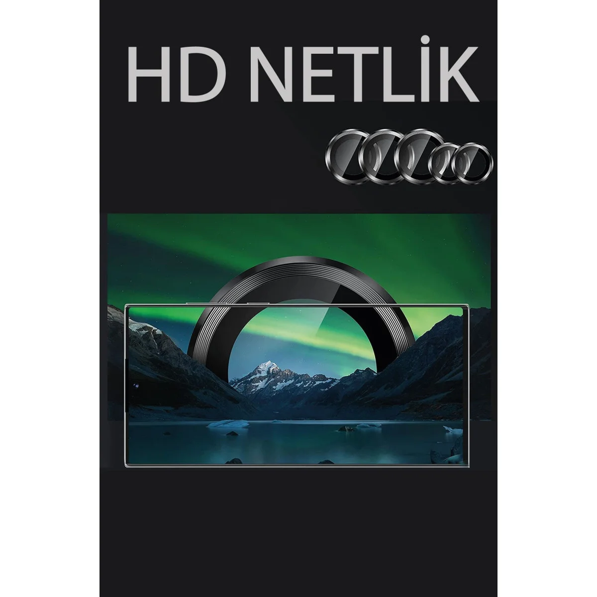 Galaxy Z Flip 5 Valdez Metal Kamera Lens - Siyah