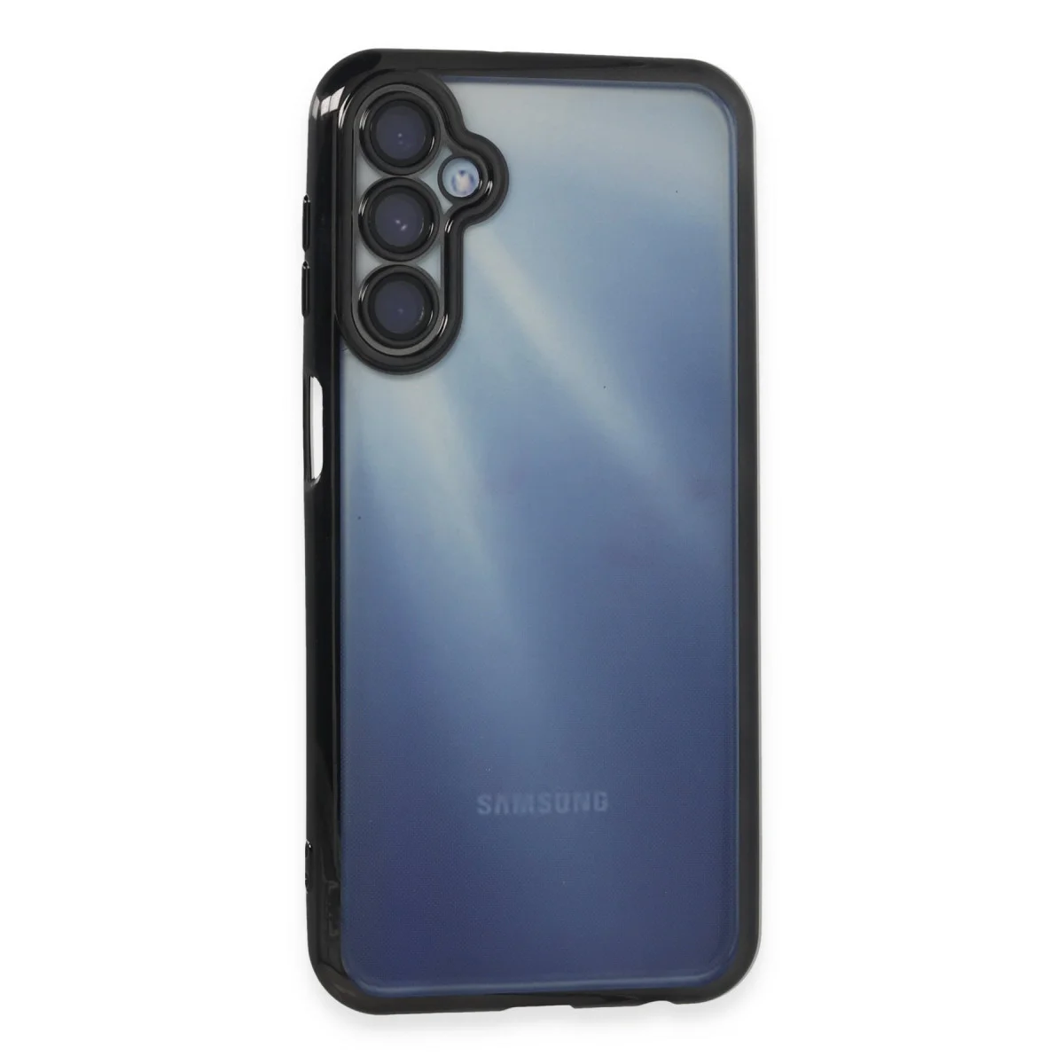 Galaxy A25 5G Kılıf Razer Lensli Silikon - Siyah
