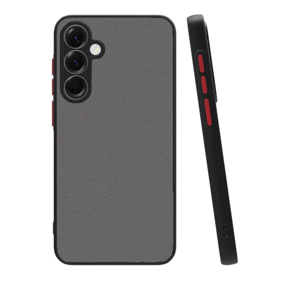 Galaxy A56 Kılıf Montreal Silikon Kapak - Siyah