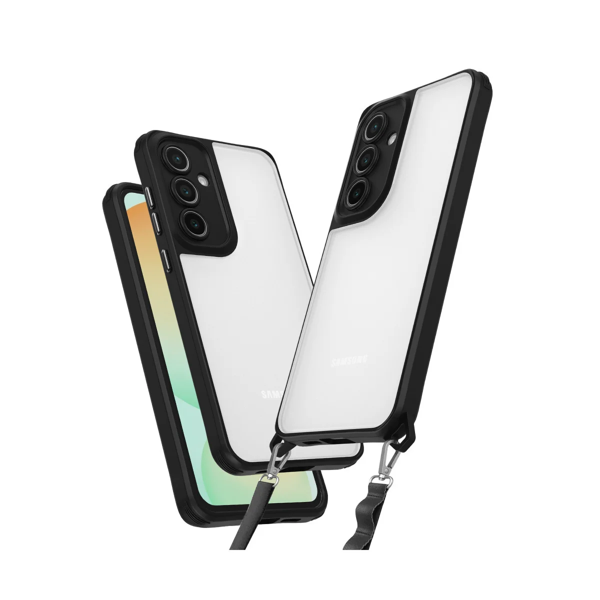 Galaxy A56 Kılıf Penta Silikon Kılıf - Siyah