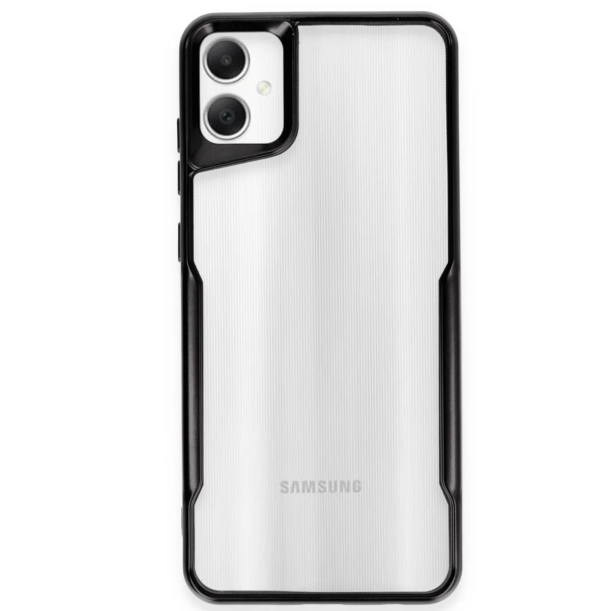 Galaxy A06 Kılıf Boyi Silikon Kapak - Siyah
