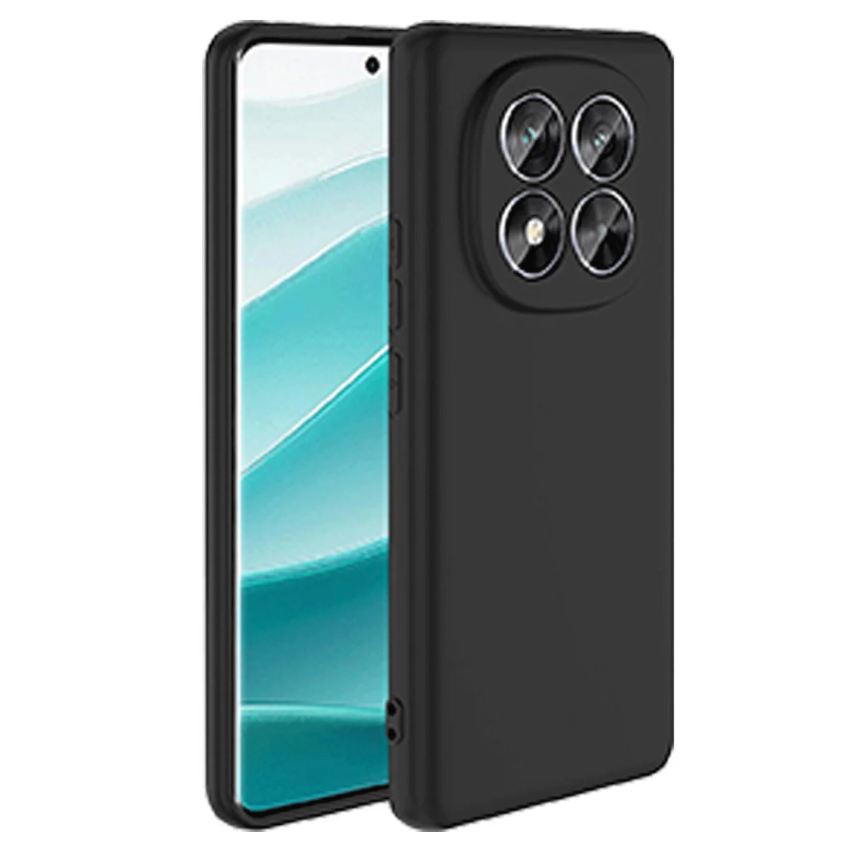 Redmi Note 14 Pro 5G Kılıf First Silikon - Siyah