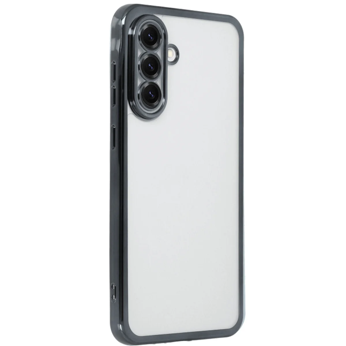 Galaxy A56 Kılıf Razer Lensli Silikon - Siyah