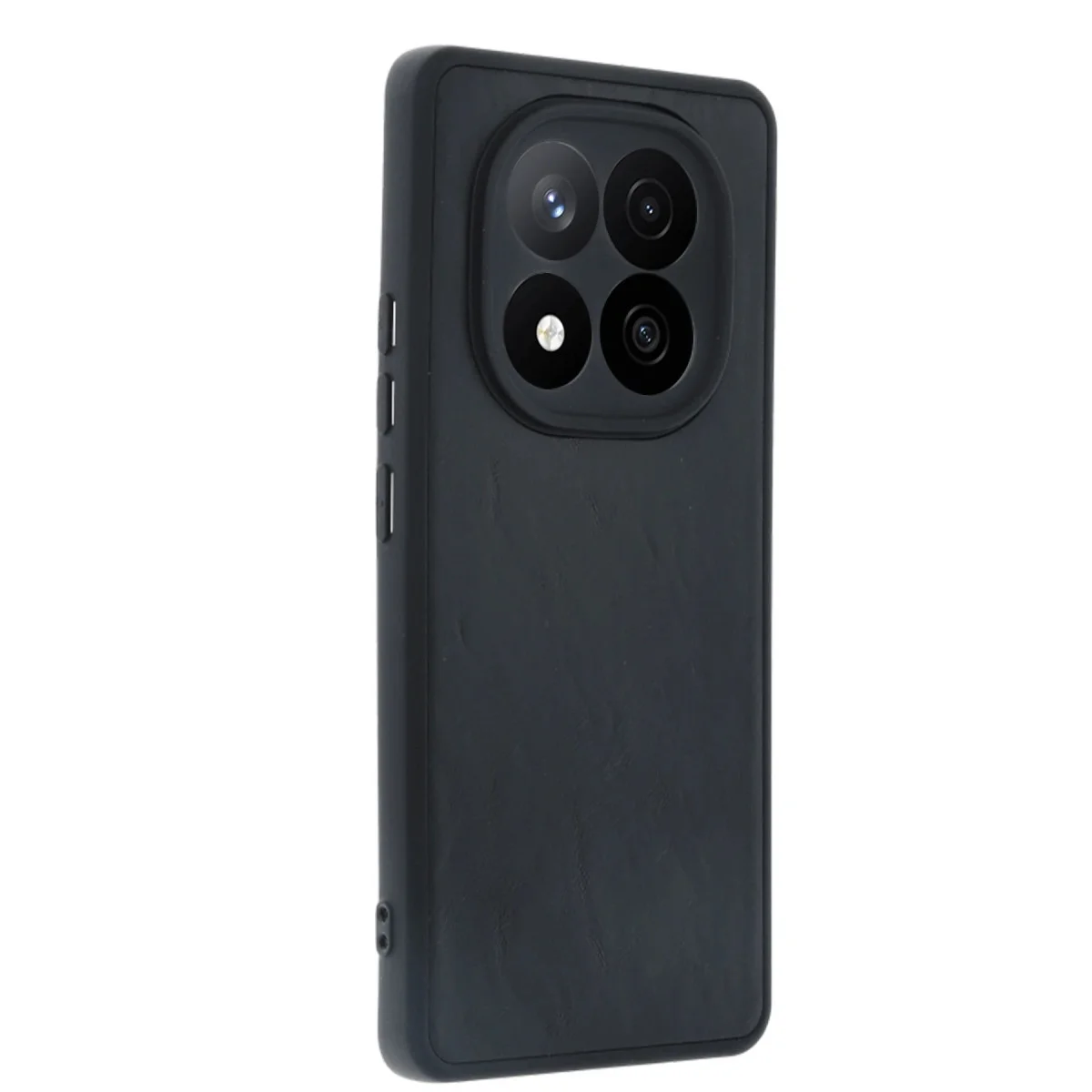 Redmi Note 14 Pro 4G Kılıf Aras Deri Kapak - Siyah