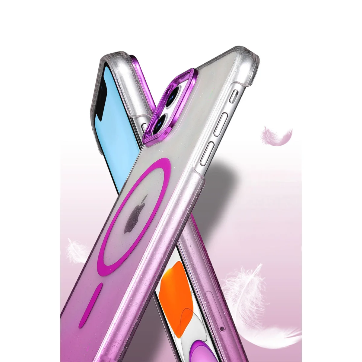 iPhone 11 Glossy Magsafe Kapak - Siyah
