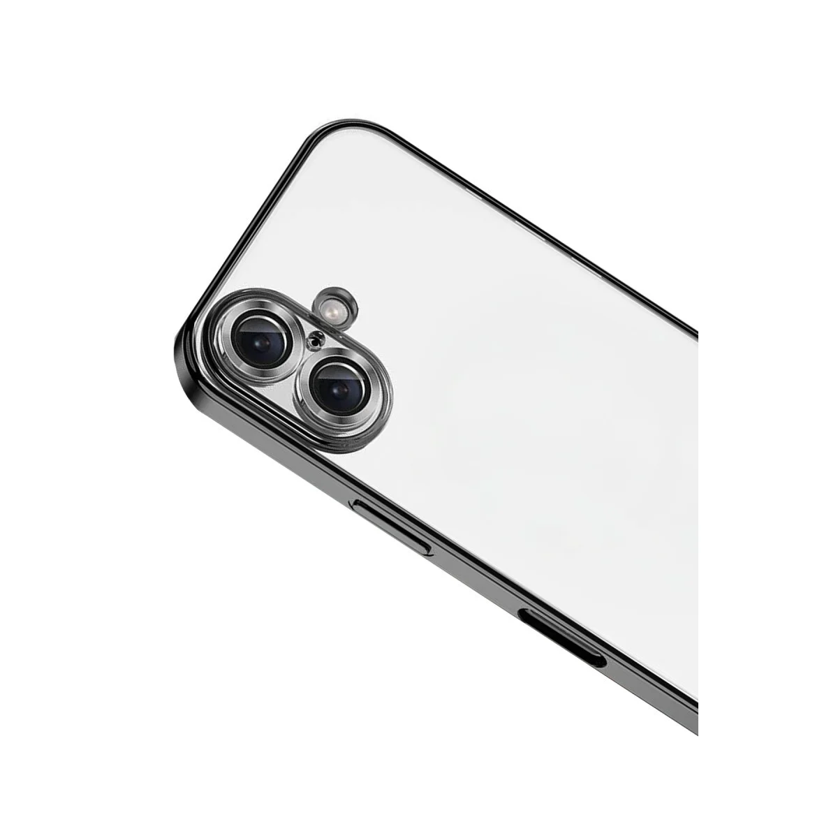iPhone 17 Razer Lensli Silikon - Siyah