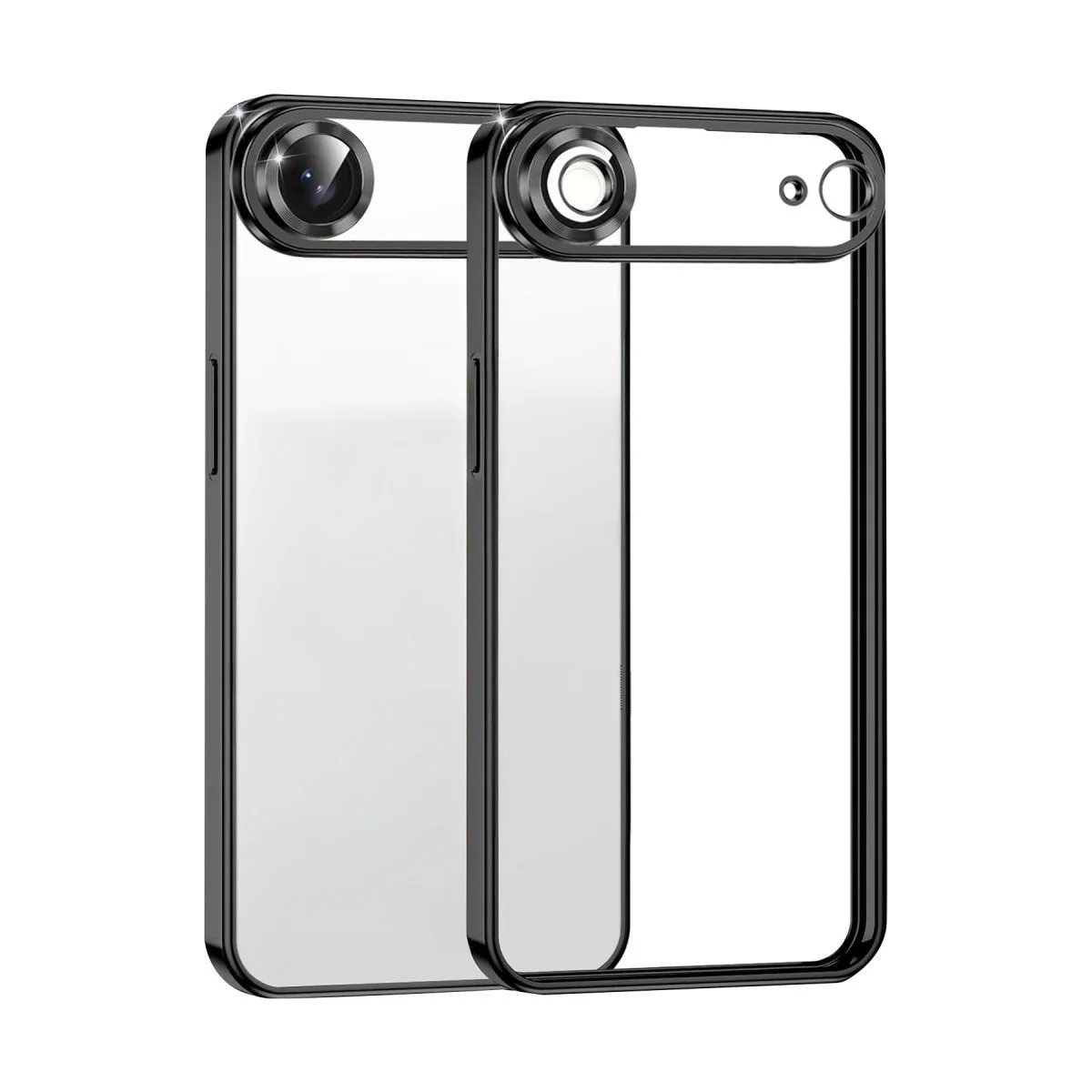 iPhone 17 Air Razer Lensli Silikon - Siyah