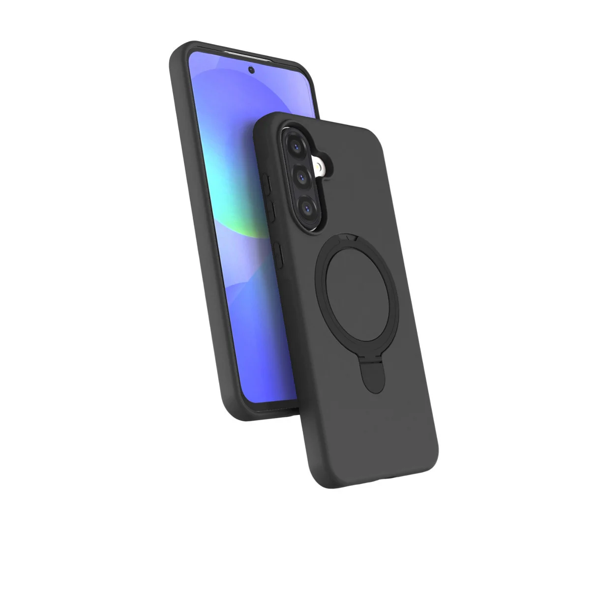 Galaxy A36 Regal Magsafe Standlı Kapak - Siyah