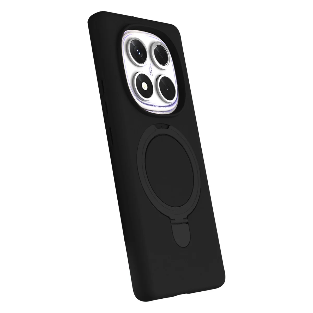 Redmi Note 14 Pro 5G Regal Magsafe Standlı Kapak - Siyah