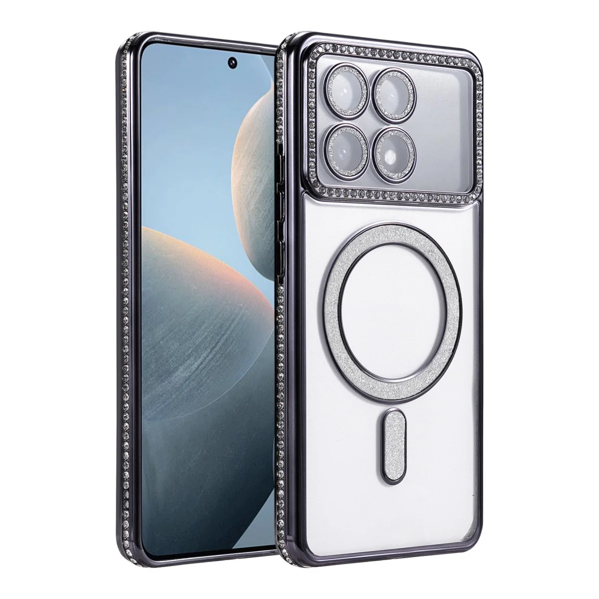 Poco X6 Pro Joke Simli Magneticsafe Kılıf - Siyah