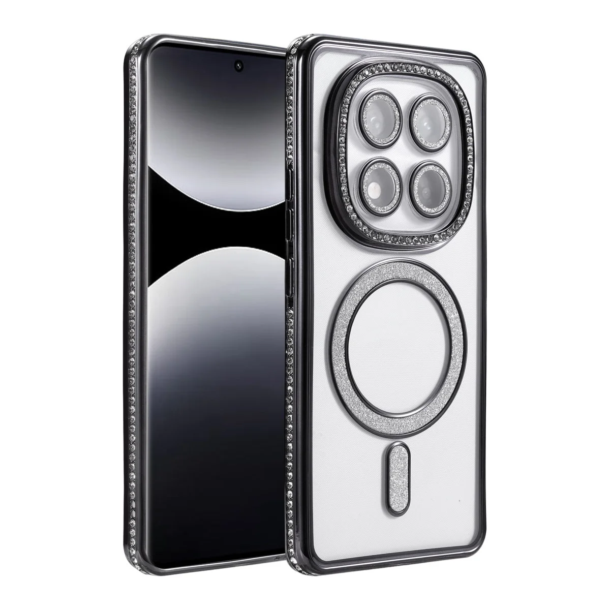 Redmi Note 14 Pro 5G Joke Simli Magneticsafe Kılıf - Siyah