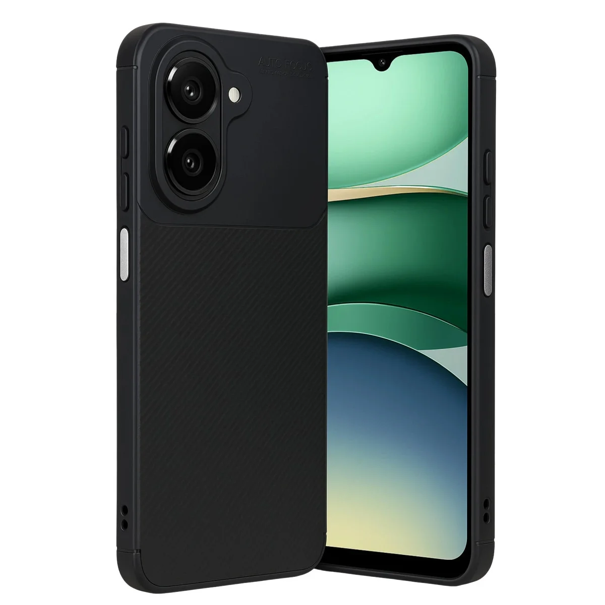 Galaxy A07 4G Auto Focus Karbon Kapak - Siyah