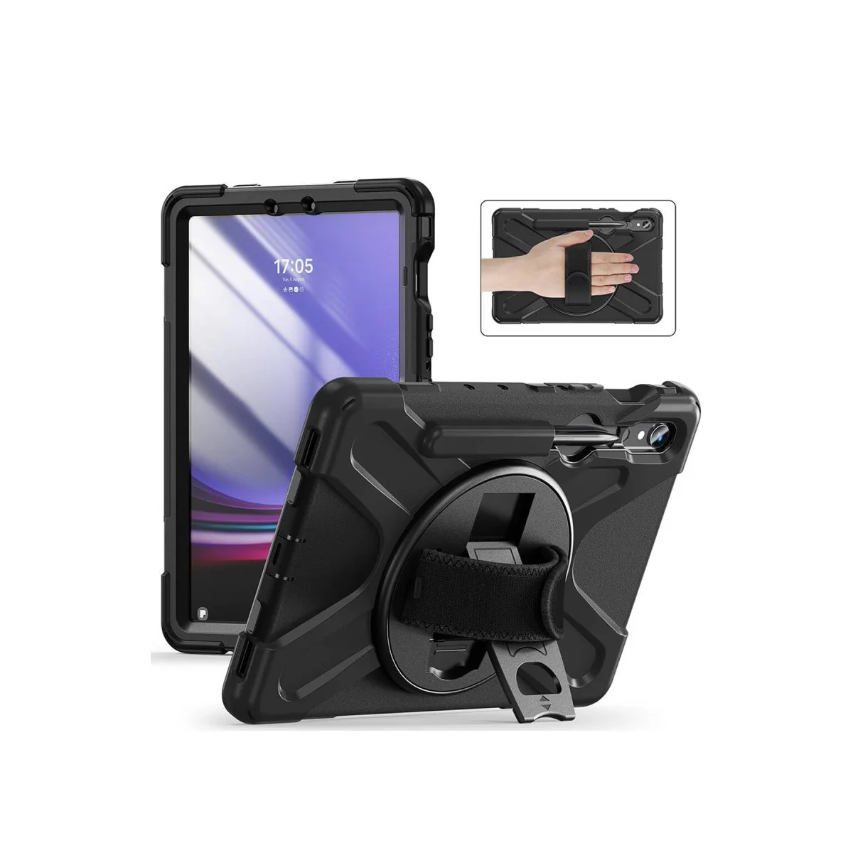 Galaxy X730 Tab S11 Kılıf Amazing Tablet Kapak - Siyah