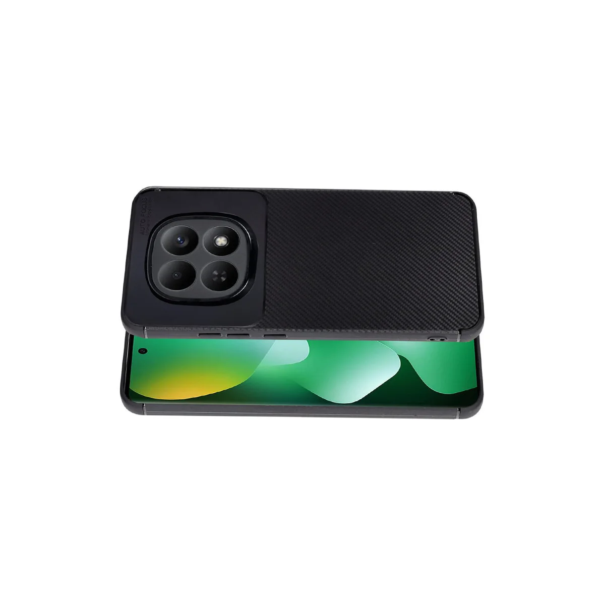 Redmi Note 15 4G Auto Focus Karbon Kapak - Siyah