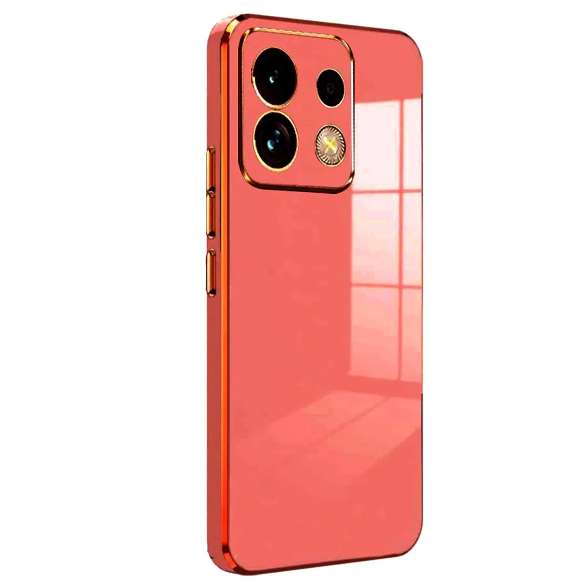 Redmi Note 13 4G Kılıf Volet Silikon - Kırmızı