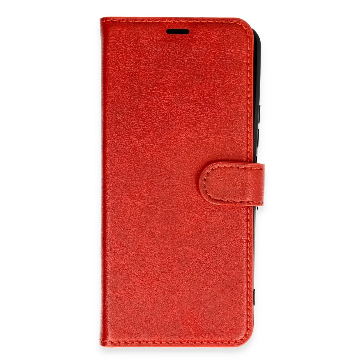 Redmi 13 4G Kılıf Trend S Plus Kapaklı Kılıf - Kırmızı