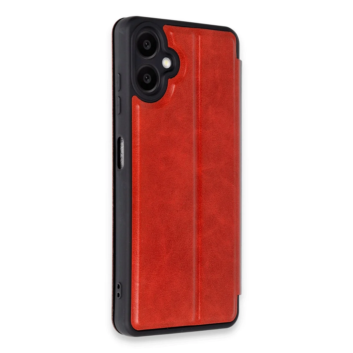 Galaxy A06 Kılıf Flip Cover - Kırmızı
