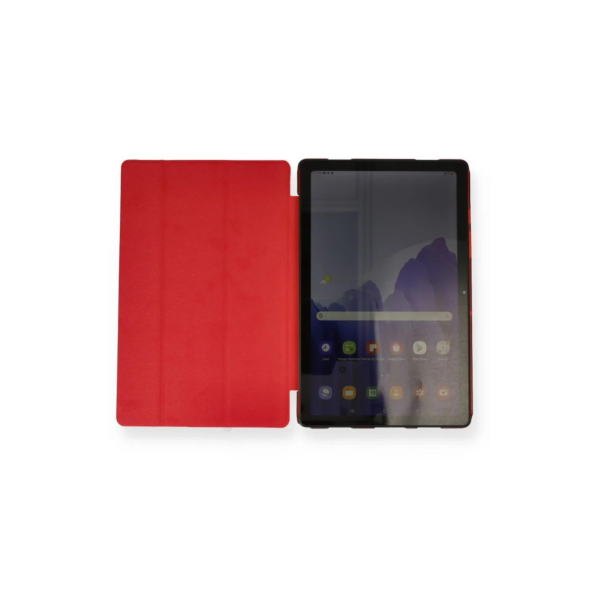 iPad 2022 10.9 (10.nesil) Kılıf Tablet Smart Kılıf - Kırmızı