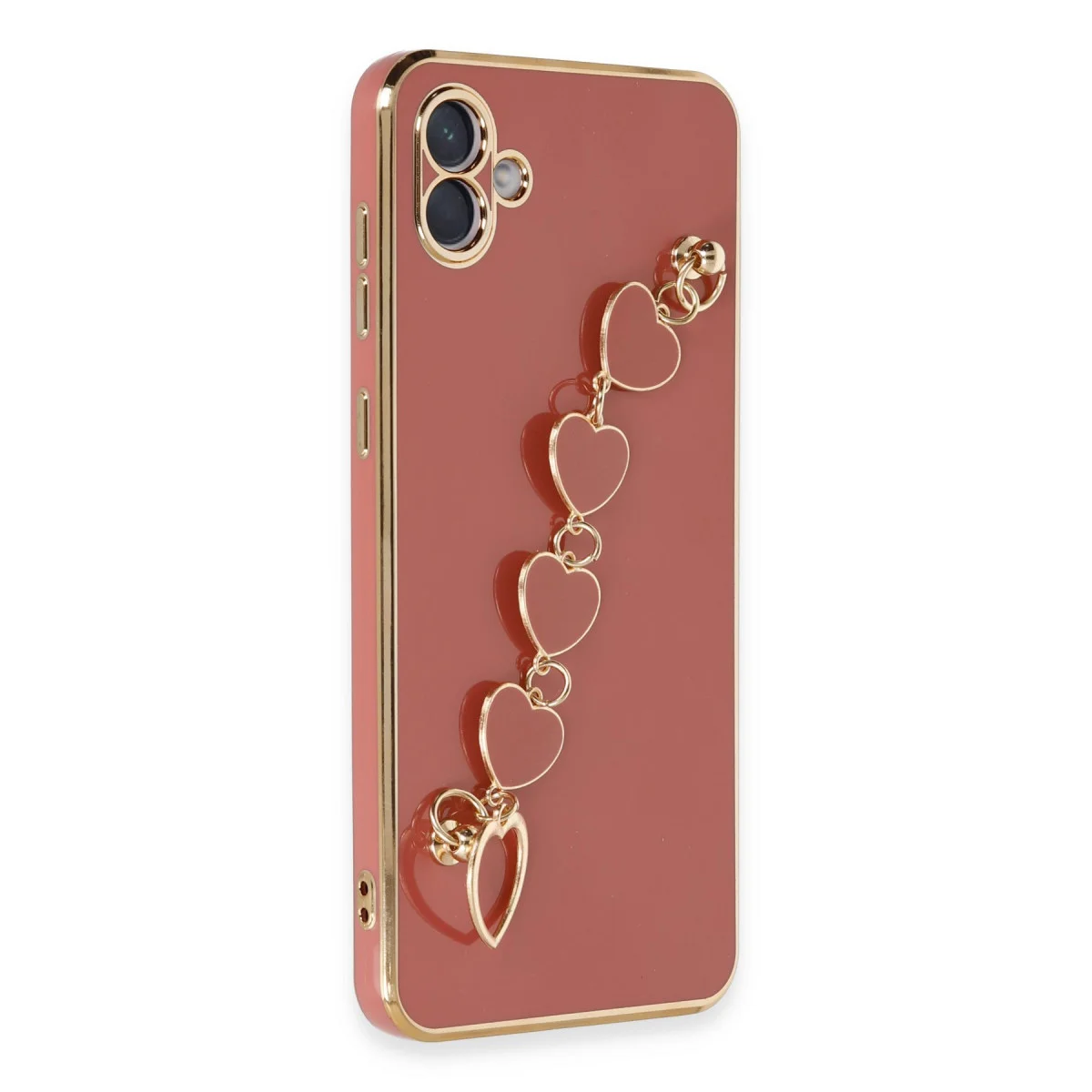 Galaxy A04 Kılıf Esila Silikon - Kırmızı