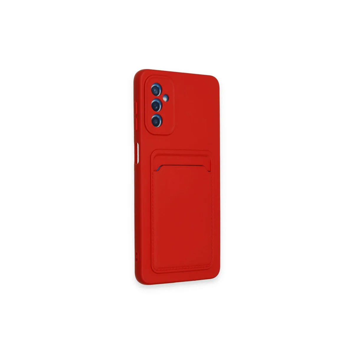 Galaxy A14 4G Kılıf Kelvin Kartvizitli Silikon - Kırmızı