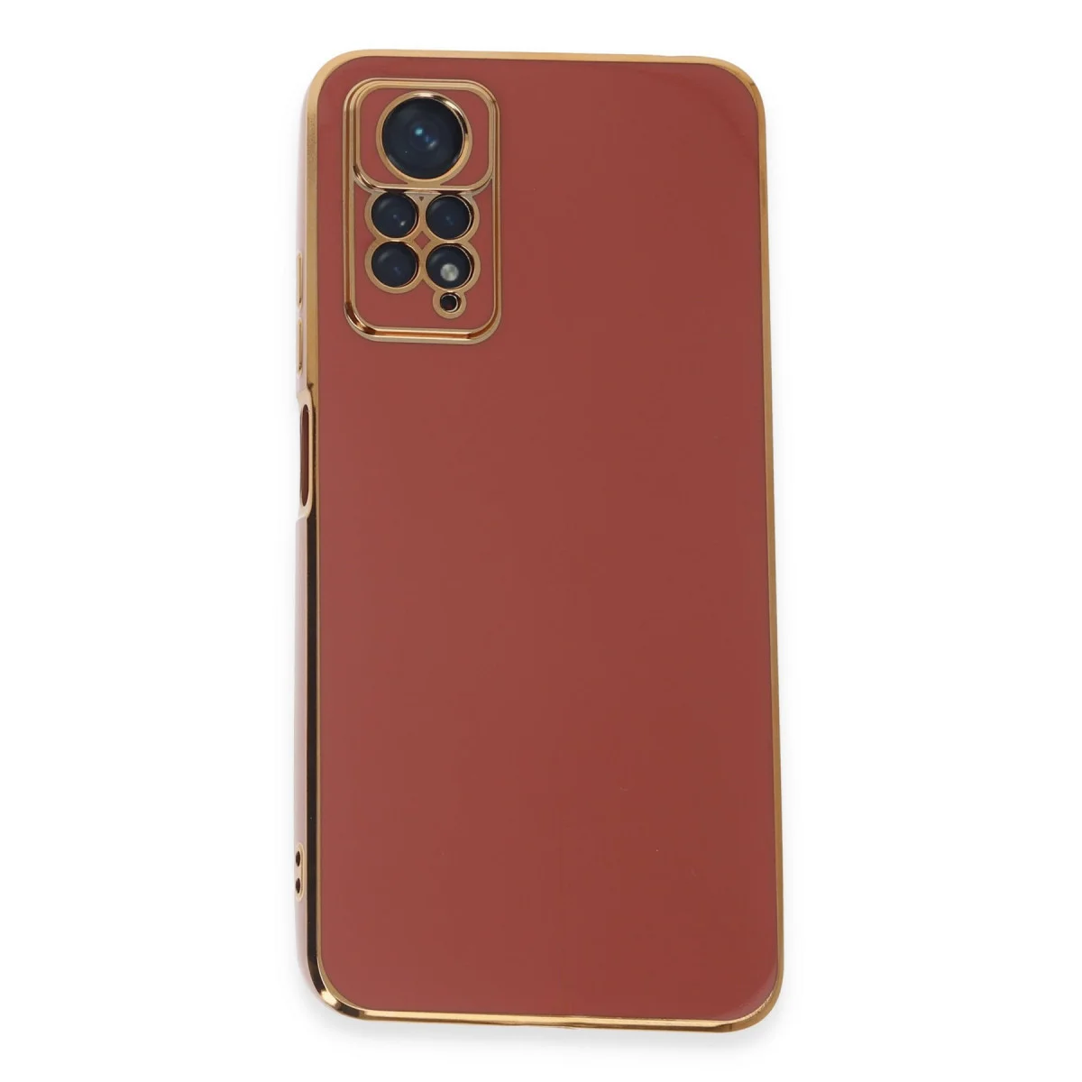 Redmi Note 12 Pro 4G Kılıf Volet Silikon - Kırmızı