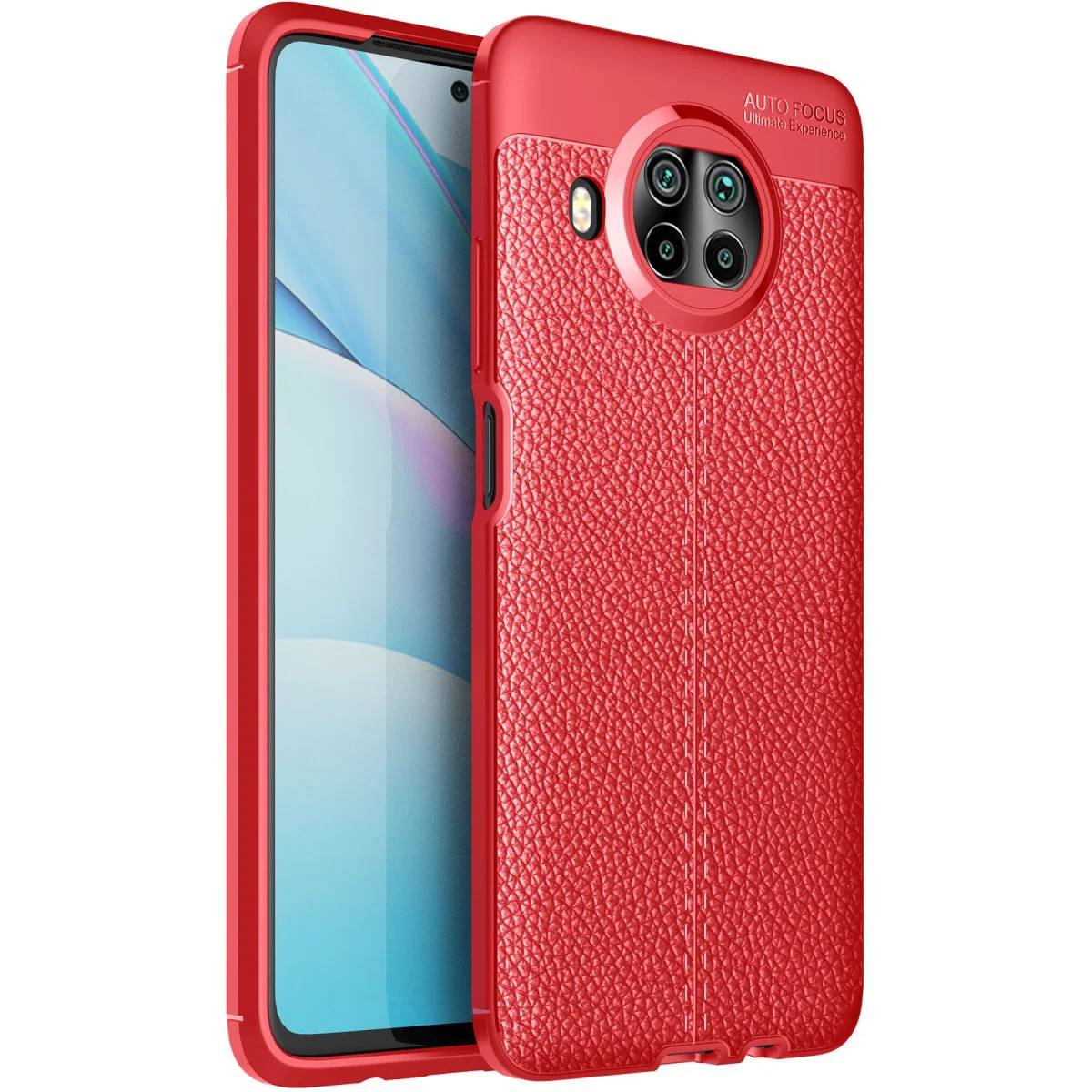 Mi 10T Lite Kılıf Auto Focus Kapak - Kırmızı