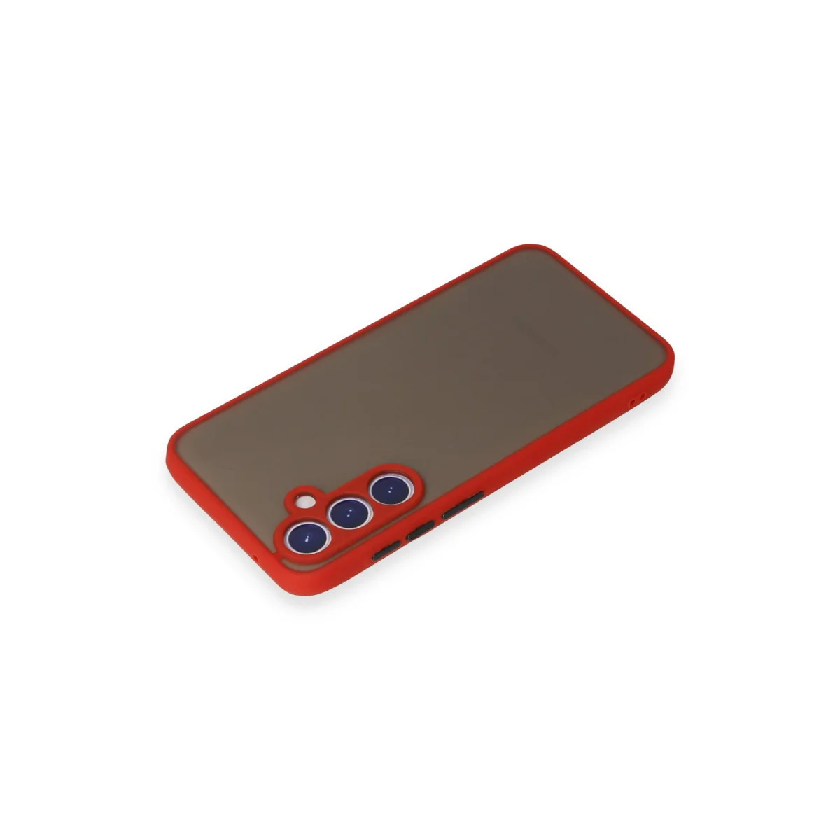 Galaxy S23 Kılıf Montreal Silikon Kapak - Kırmızı