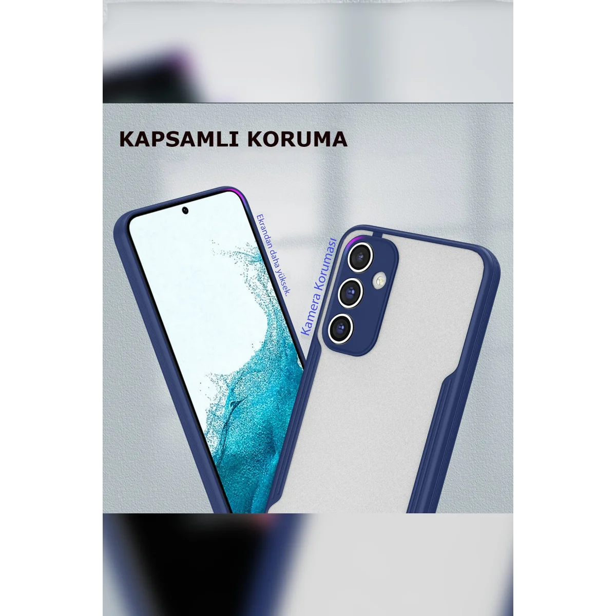Galaxy A24 4G Kılıf Platin Silikon - Kırmızı