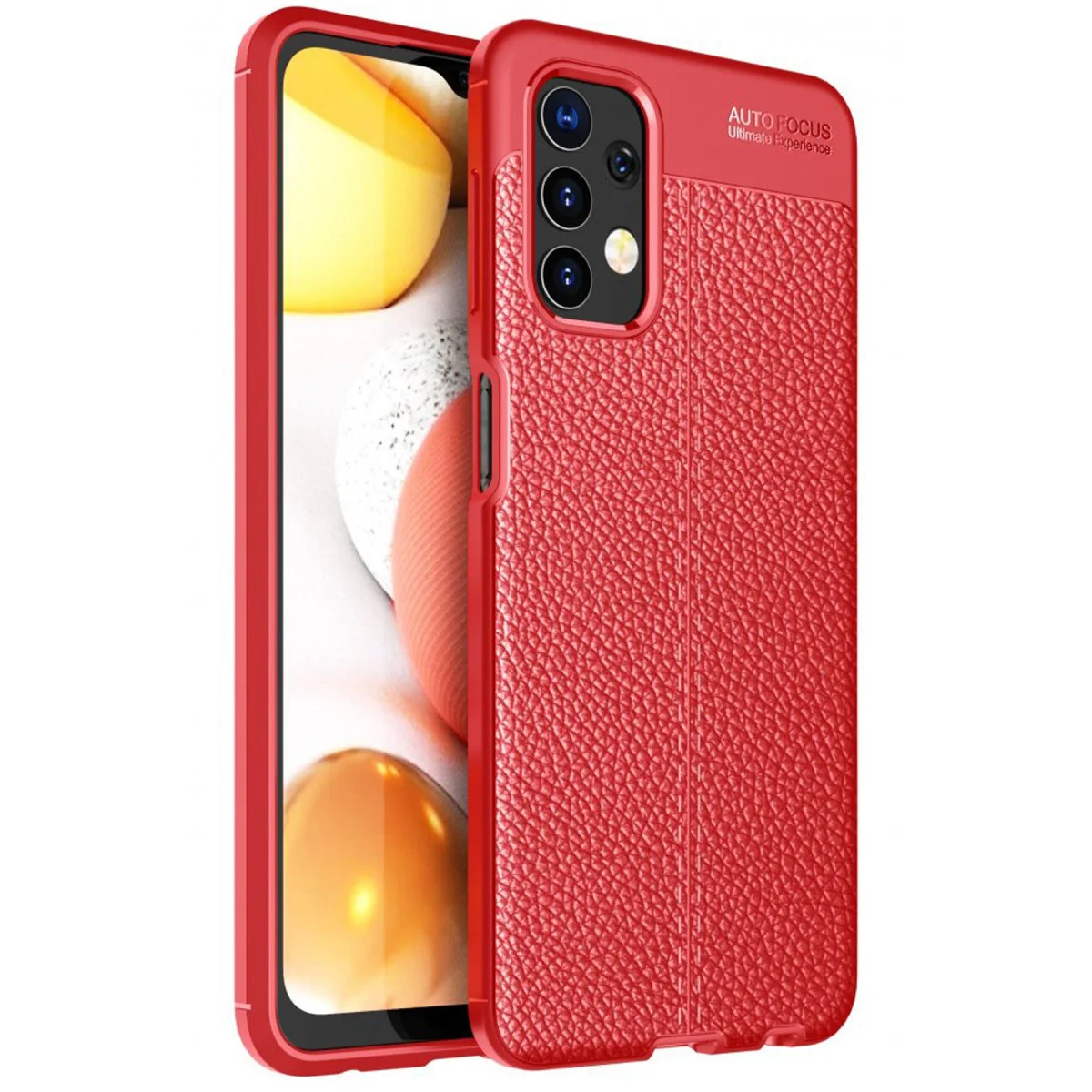 Galaxy A13 4G Kılıf Auto Focus Kapak - Kırmızı