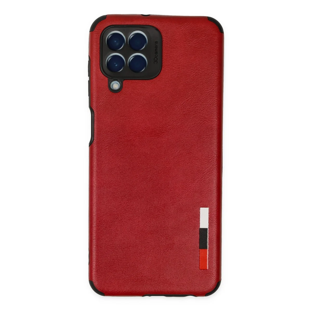 Galaxy M33 Kılıf Loop Deri Silikon - Kırmızı