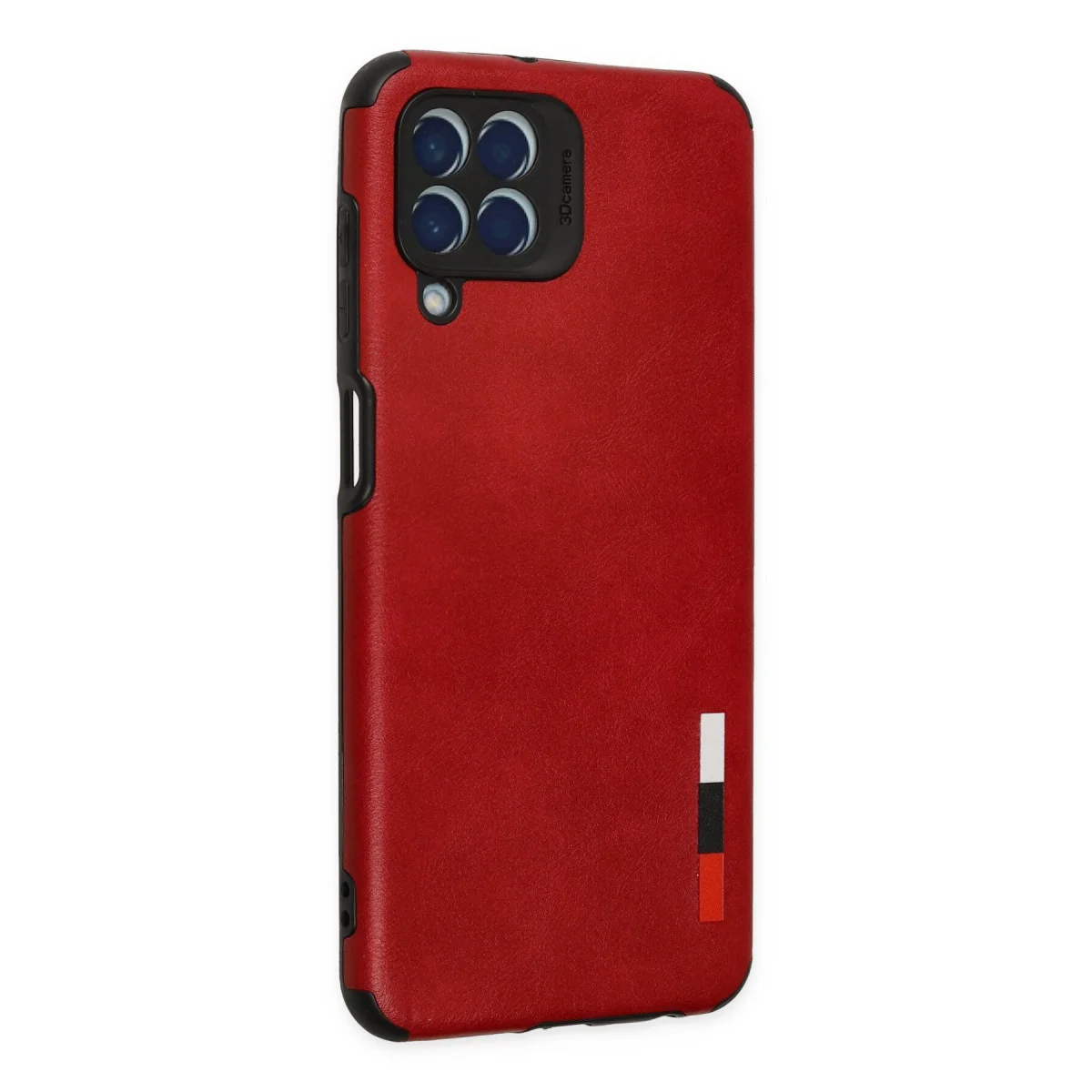 Galaxy M33 Kılıf Loop Deri Silikon - Kırmızı