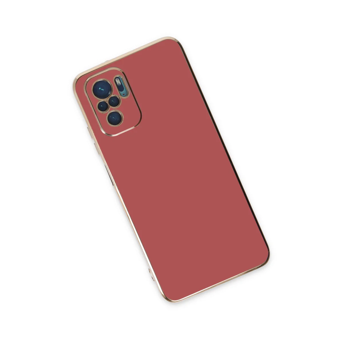 Redmi Note 10 Kılıf Volet Silikon - Kırmızı