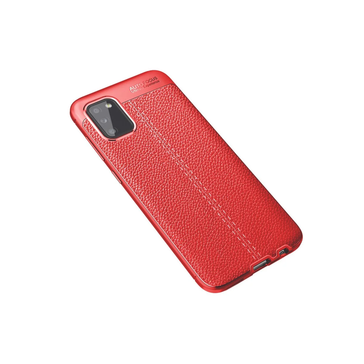 Galaxy A02S Kılıf Auto Focus Kapak - Kırmızı