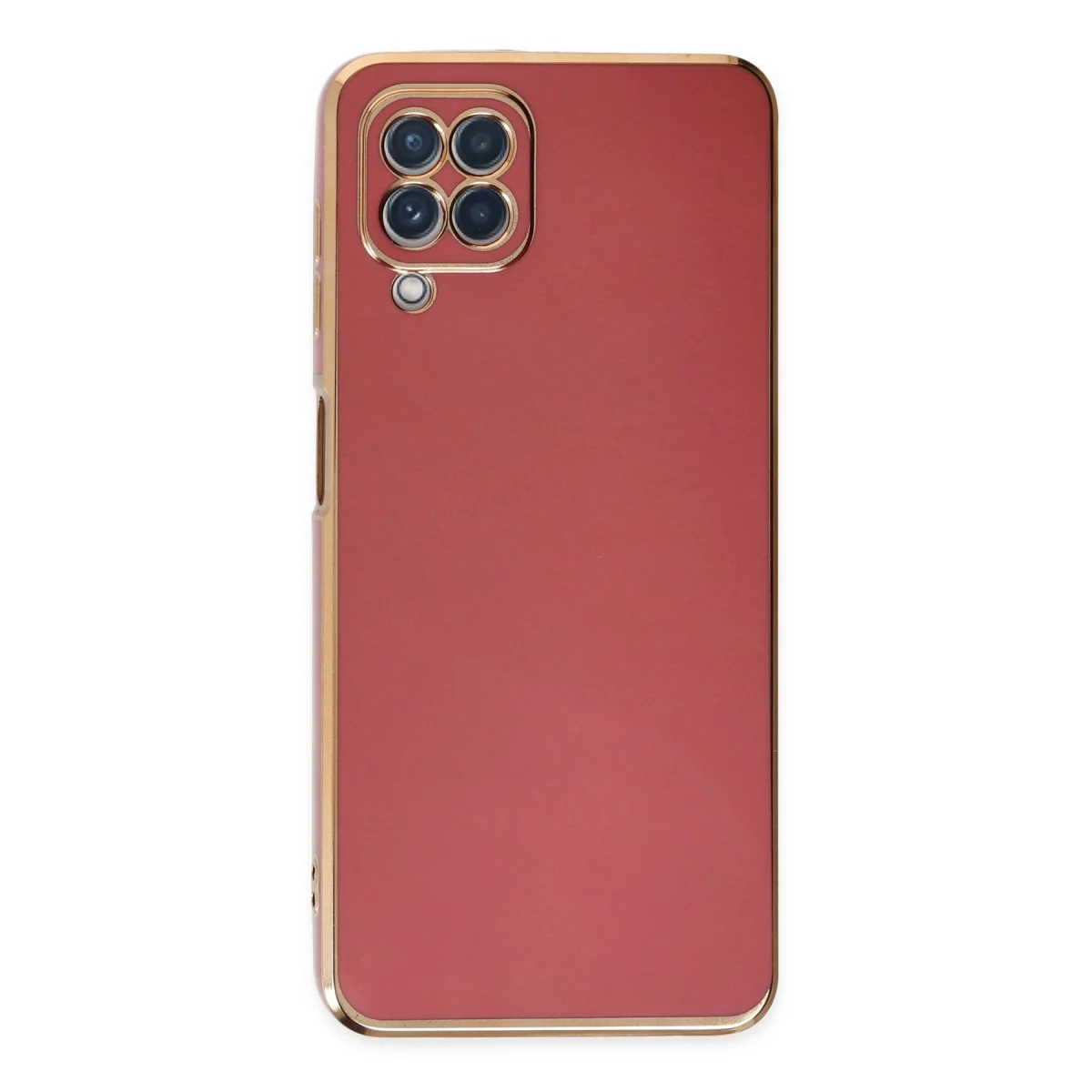 Galaxy A22 Kılıf Volet Silikon - Kırmızı