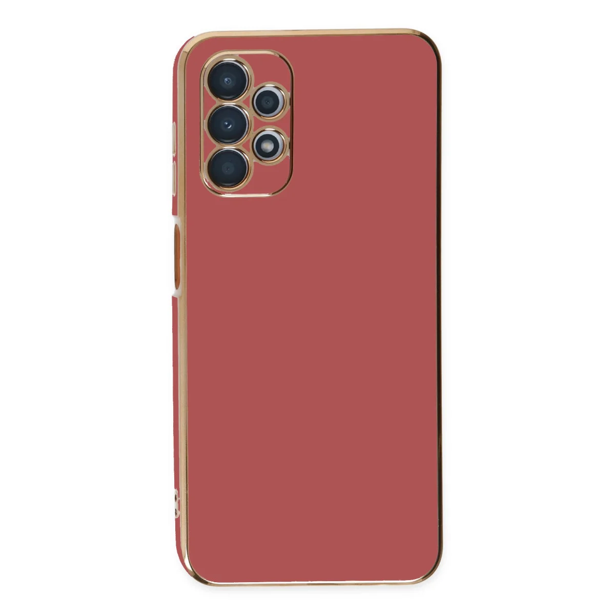Galaxy A13 4G Kılıf Volet Silikon - Kırmızı