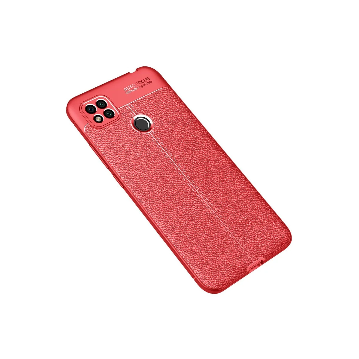 Redmi 9C Kılıf Auto Focus Kapak - Kırmızı