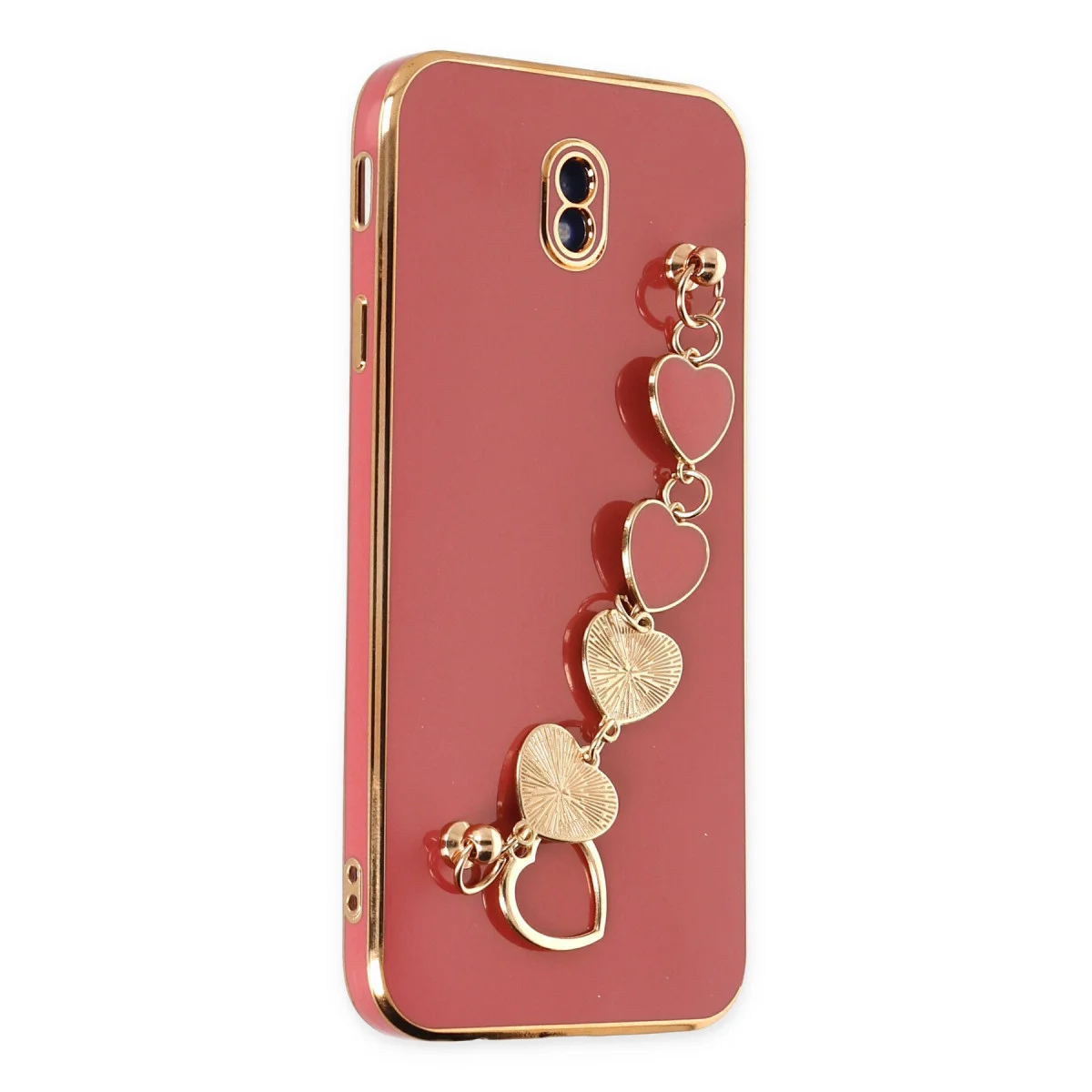 Galaxy J7 Pro / J730 Kılıf Esila Silikon - Kırmızı