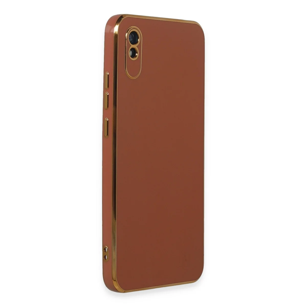 Redmi 9A Kılıf Volet Silikon - Kırmızı