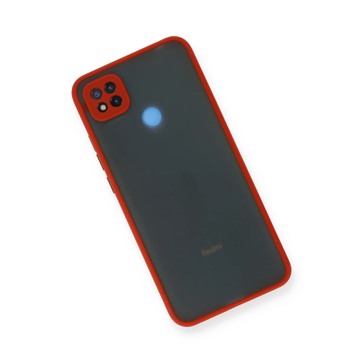 Redmi 9C Kılıf Montreal Silikon Kapak - Kırmızı