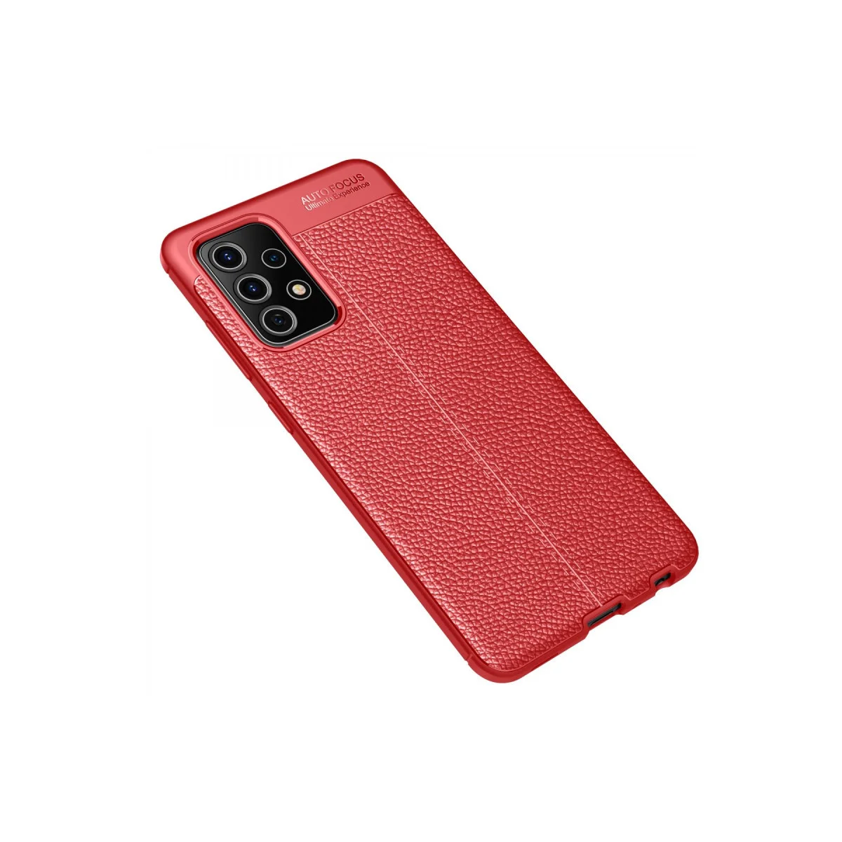 Galaxy A72 Kılıf Auto Focus Kapak - Kırmızı