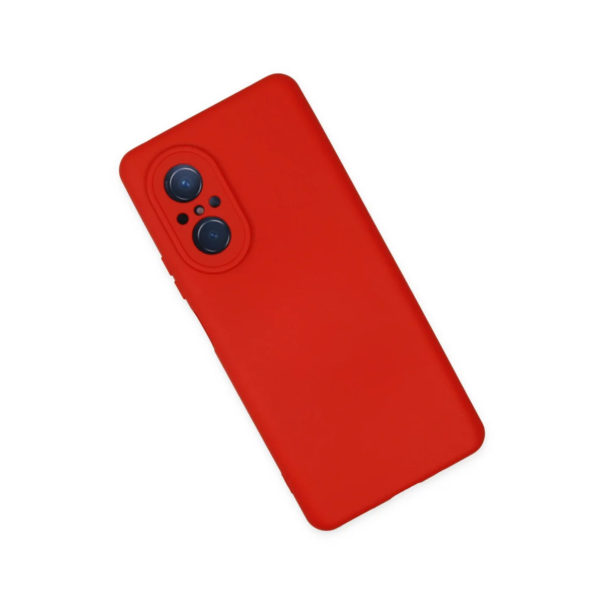Nova 9 SE Kılıf Nano içi Kadife Silikon - Kırmızı