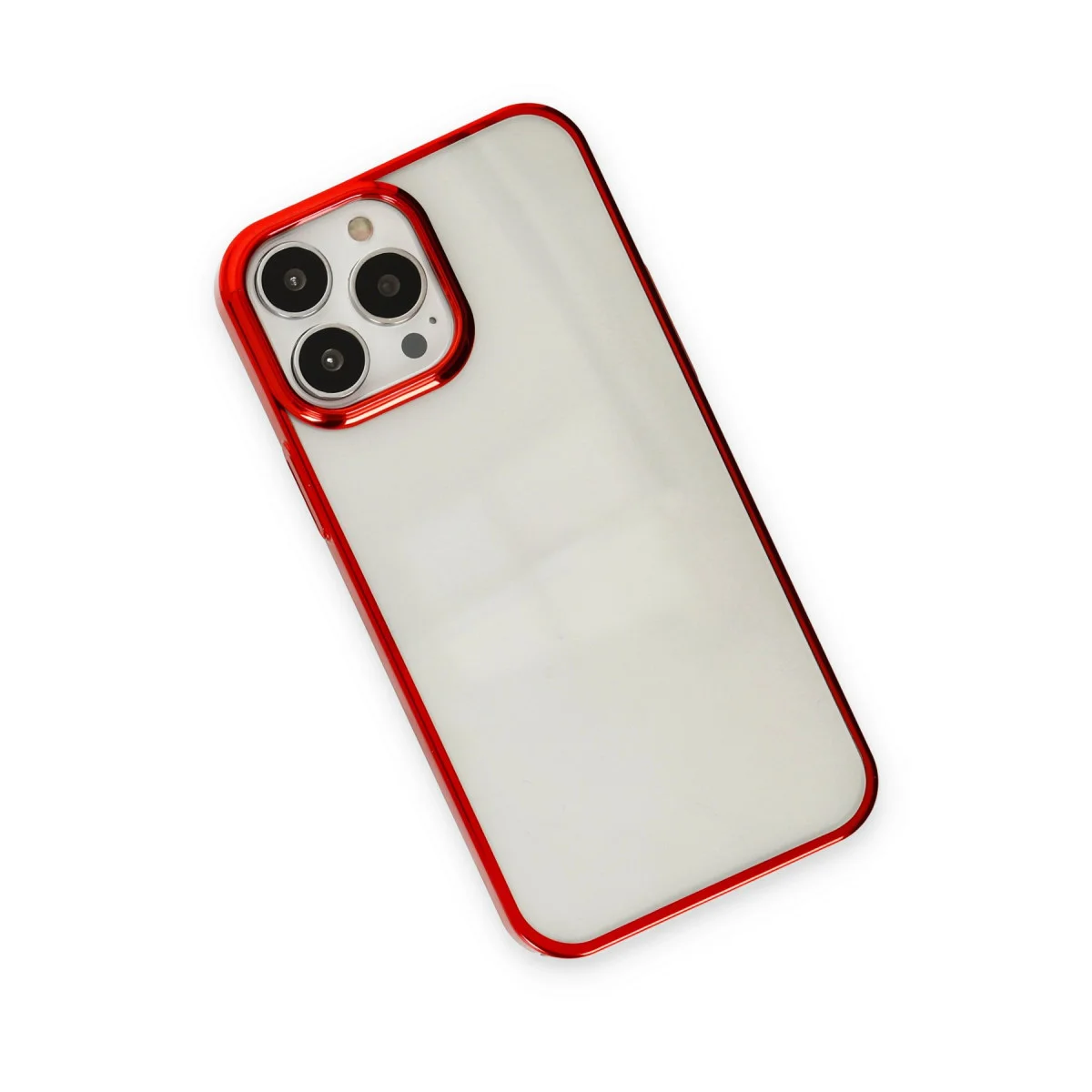 iPhone 14 Pro Max Kılıf Element Silikon - Kırmızı
