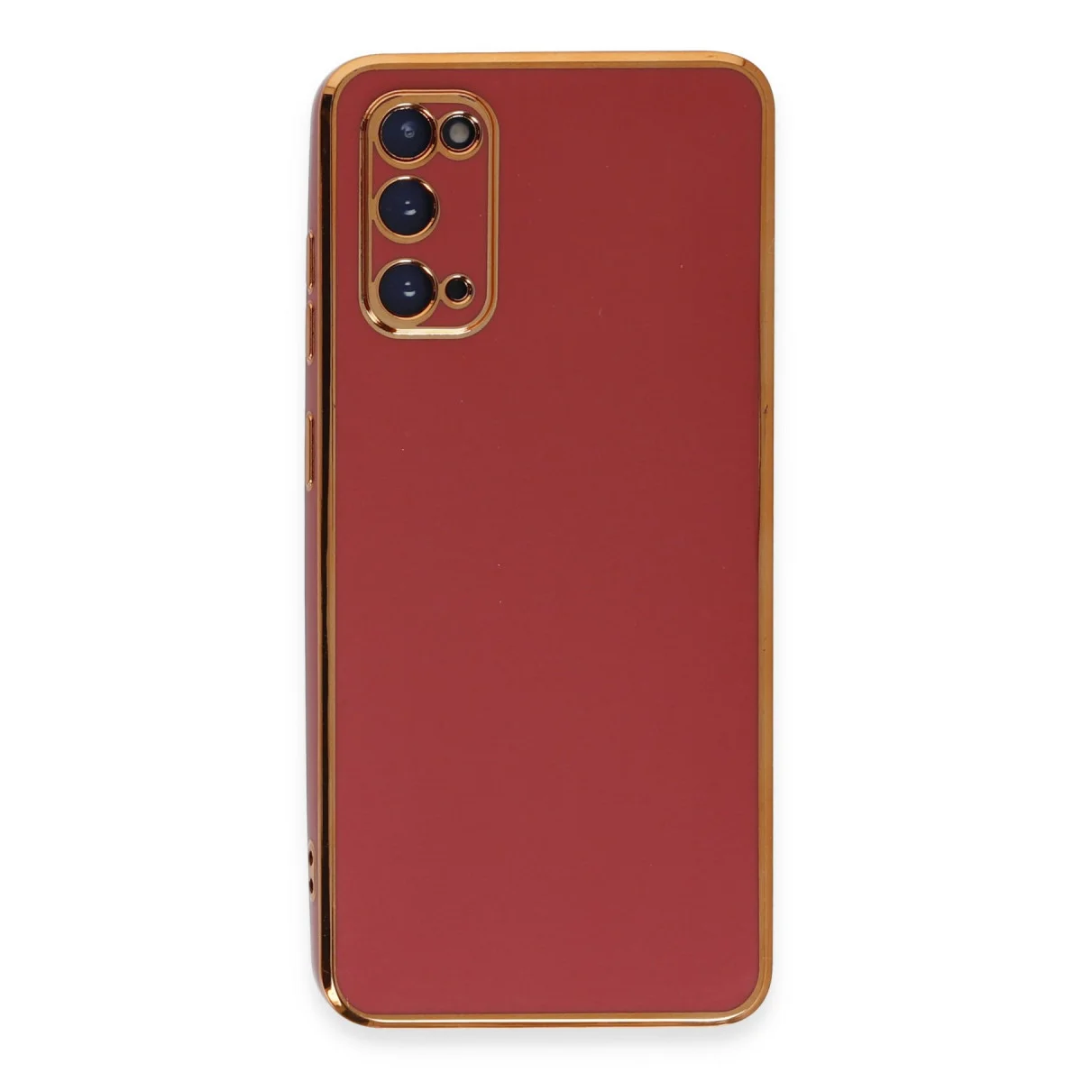 Galaxy S20 Kılıf Volet Silikon - Kırmızı