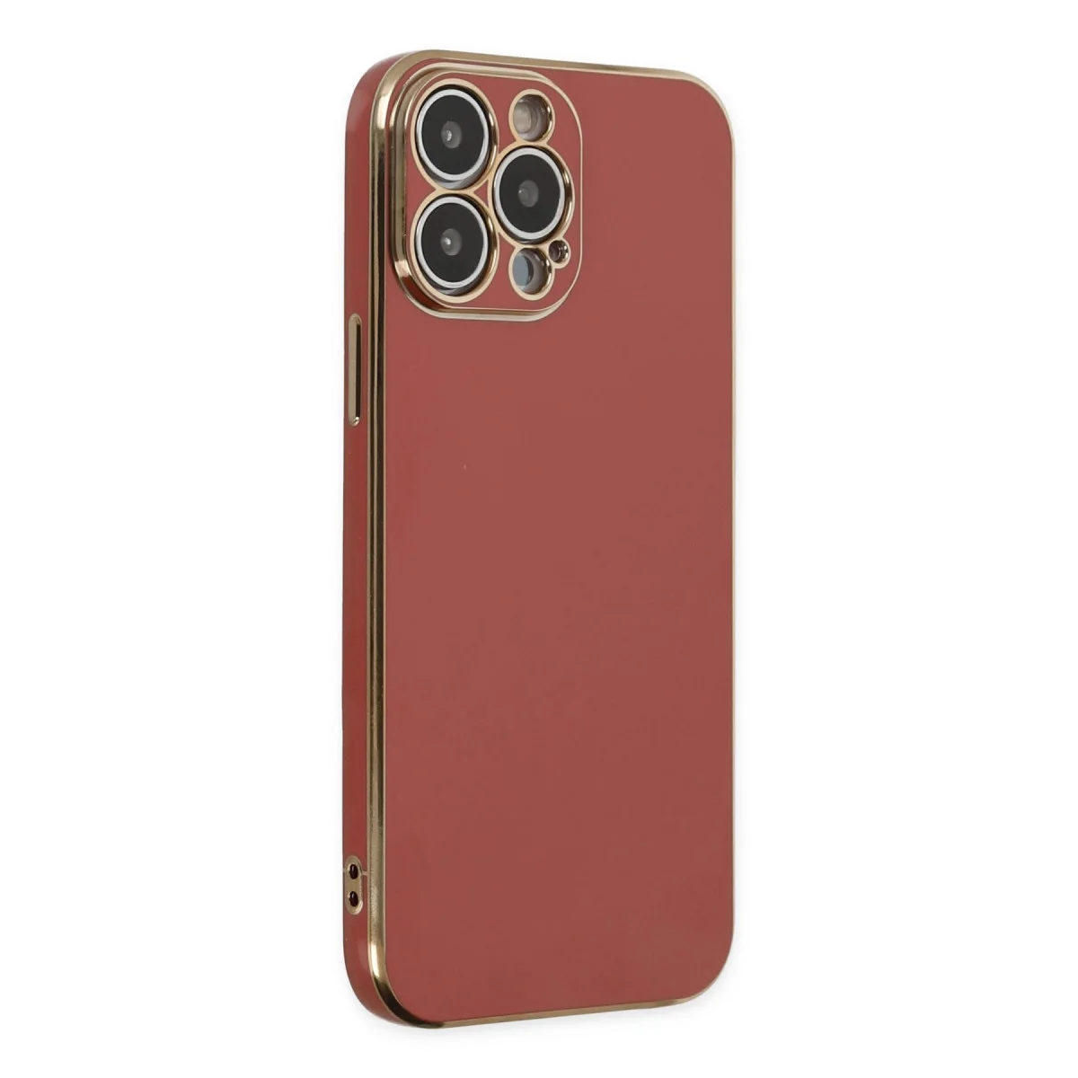 iPhone 14 Pro Max Kılıf Volet Silikon - Kırmızı