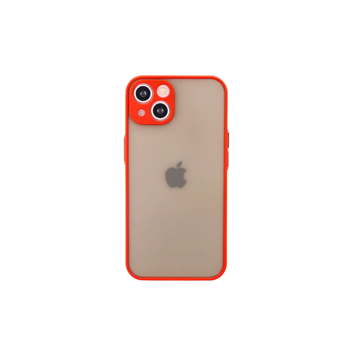 iPhone 14 Kılıf Montreal Silikon Kapak - Kırmızı
