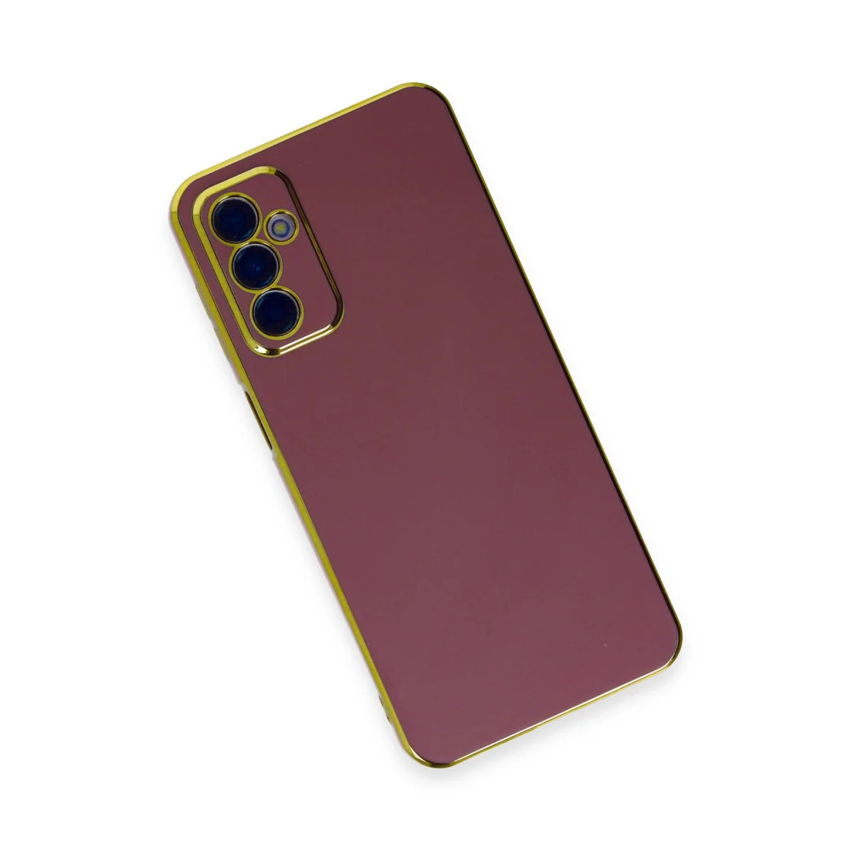 Galaxy A04S Kılıf Volet Silikon - Kırmızı
