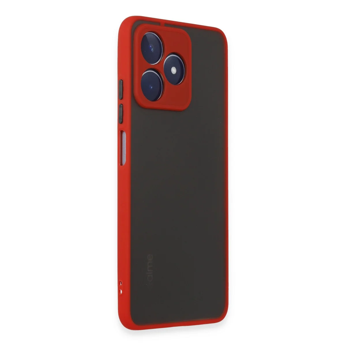 Realme C53 Kılıf Montreal Silikon Kapak - Kırmızı