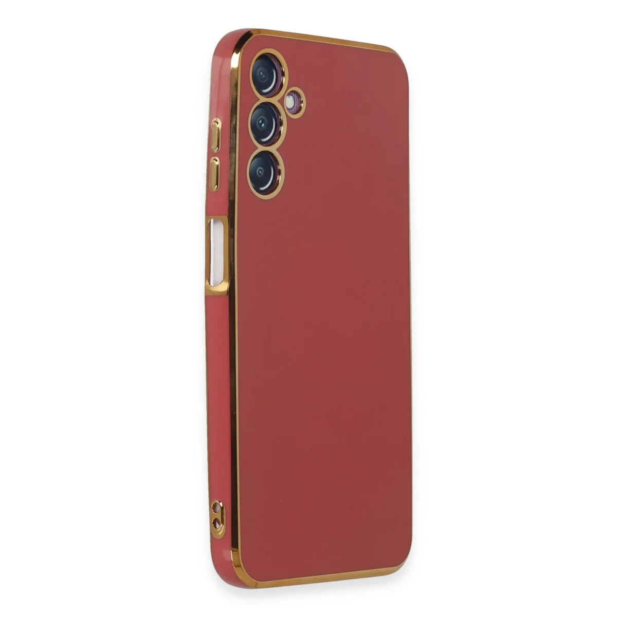 Galaxy M14 5G Kılıf Volet Silikon - Kırmızı